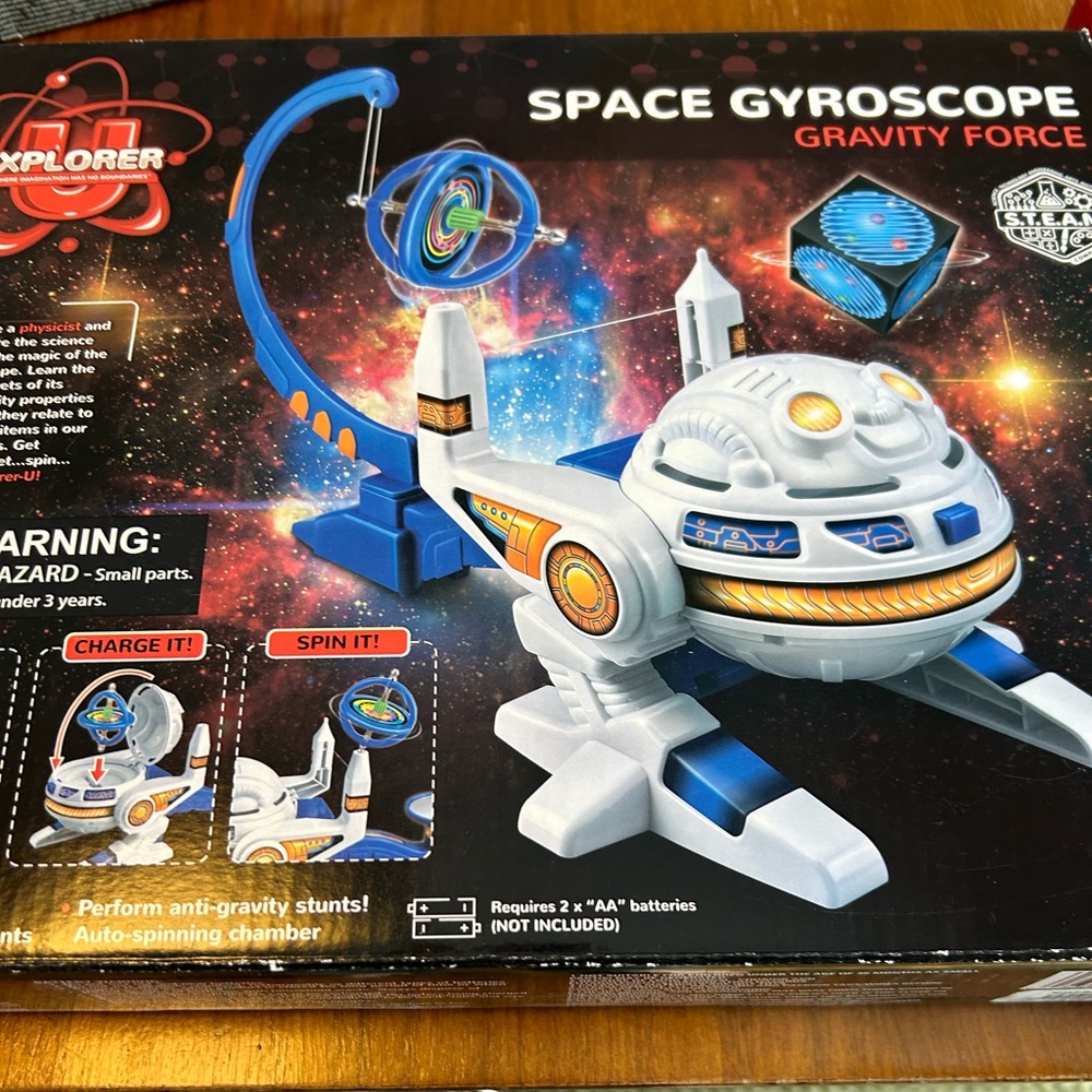 Kids Space Gyroscope